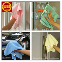 Boa qualidade toalha de microfibra de vidro roupas limpas
